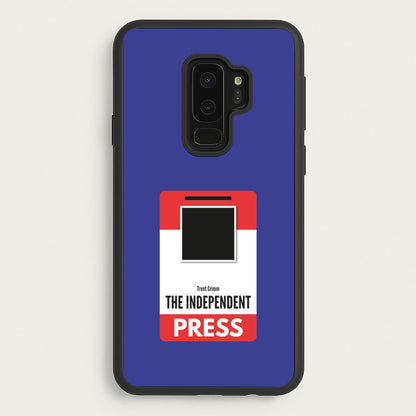 The Independent Press  - Ted Lasso Phone Case for Galaxy S9 Plus