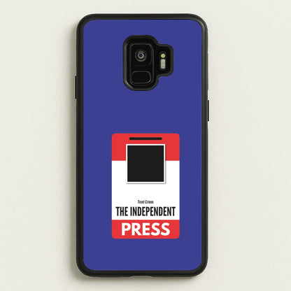 The Independent Press  - Ted Lasso Phone Case for Galaxy S9