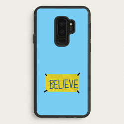 Believe  - Ted Lasso Phone Case for Galaxy S9 Plus