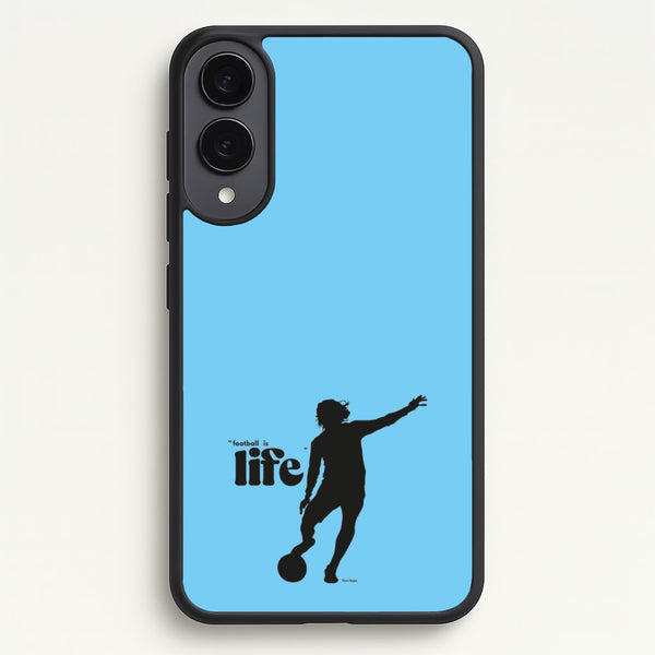 Football Is Life  - Ted Lasso Phone Case for Galaxy S25 Edge
