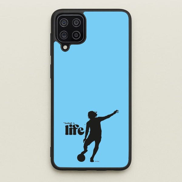 Football Is Life  - Ted Lasso Phone Case for Galaxy A12