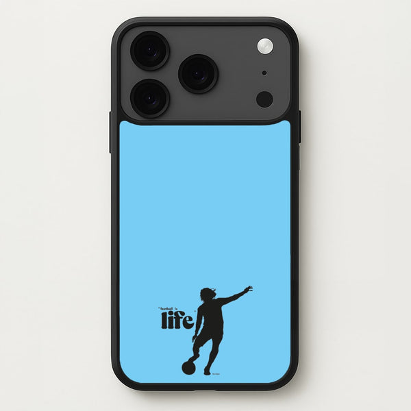 Football Is Life Phone Case for iPhone 17 Pro Max