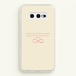 Infinity - TSITP  - The Summer I Turned Pretty Phone Case for Galaxy S10e
