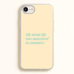 Measured In Summers  - The Summer I Turned Pretty Phone Case for iPhone 6 / 7 / 8 / SE