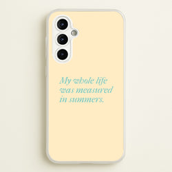 Measured In Summers  - The Summer I Turned Pretty Phone Case for Galaxy A54