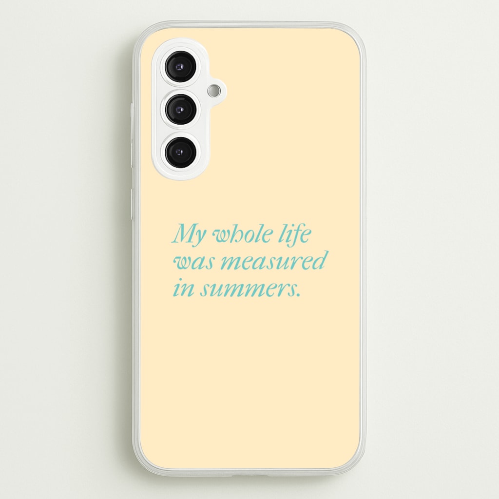Measured In Summers  - The Summer I Turned Pretty Phone Case for Galaxy S23FE