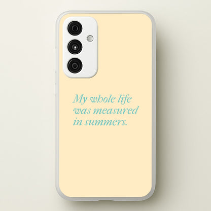 Measured In Summers  - The Summer I Turned Pretty Phone Case for Galaxy A15