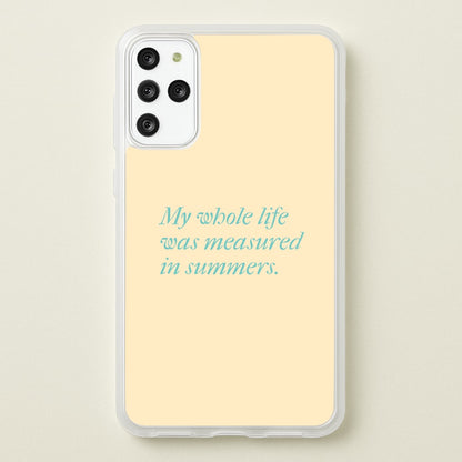 Measured In Summers  - The Summer I Turned Pretty Phone Case for Galaxy S20 Plus