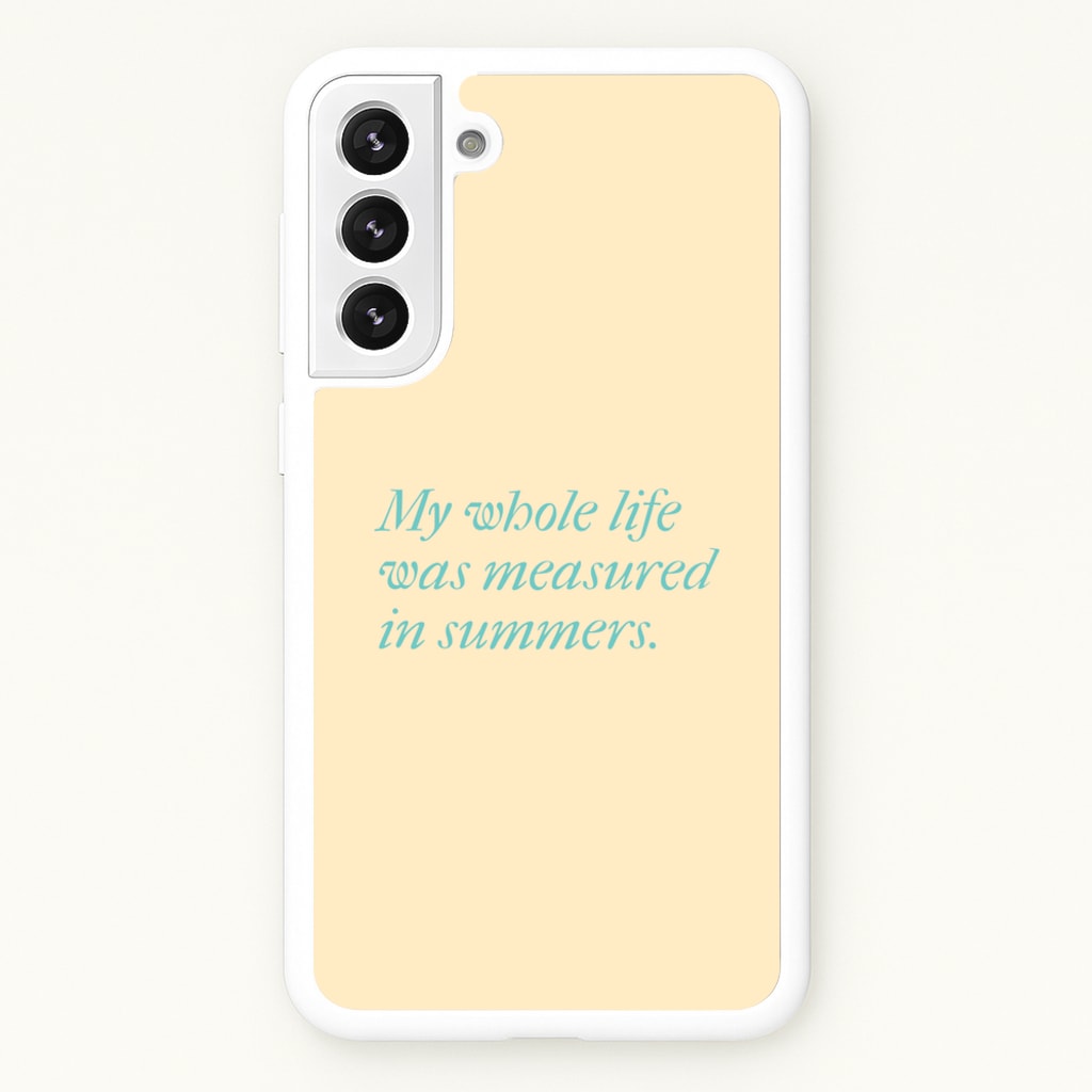 Measured In Summers  - The Summer I Turned Pretty Phone Case for Galaxy S22 Plus