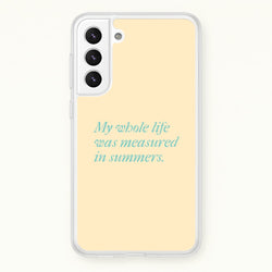 Measured In Summers  - The Summer I Turned Pretty Phone Case for Galaxy S21 Plus
