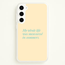 Measured In Summers  - The Summer I Turned Pretty Phone Case for Galaxy S23