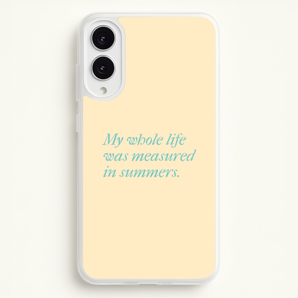 Measured In Summers  - The Summer I Turned Pretty Phone Case for Galaxy S25 Edge