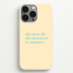Measured In Summers  - The Summer I Turned Pretty Phone Case for iPhone 13 Pro Max