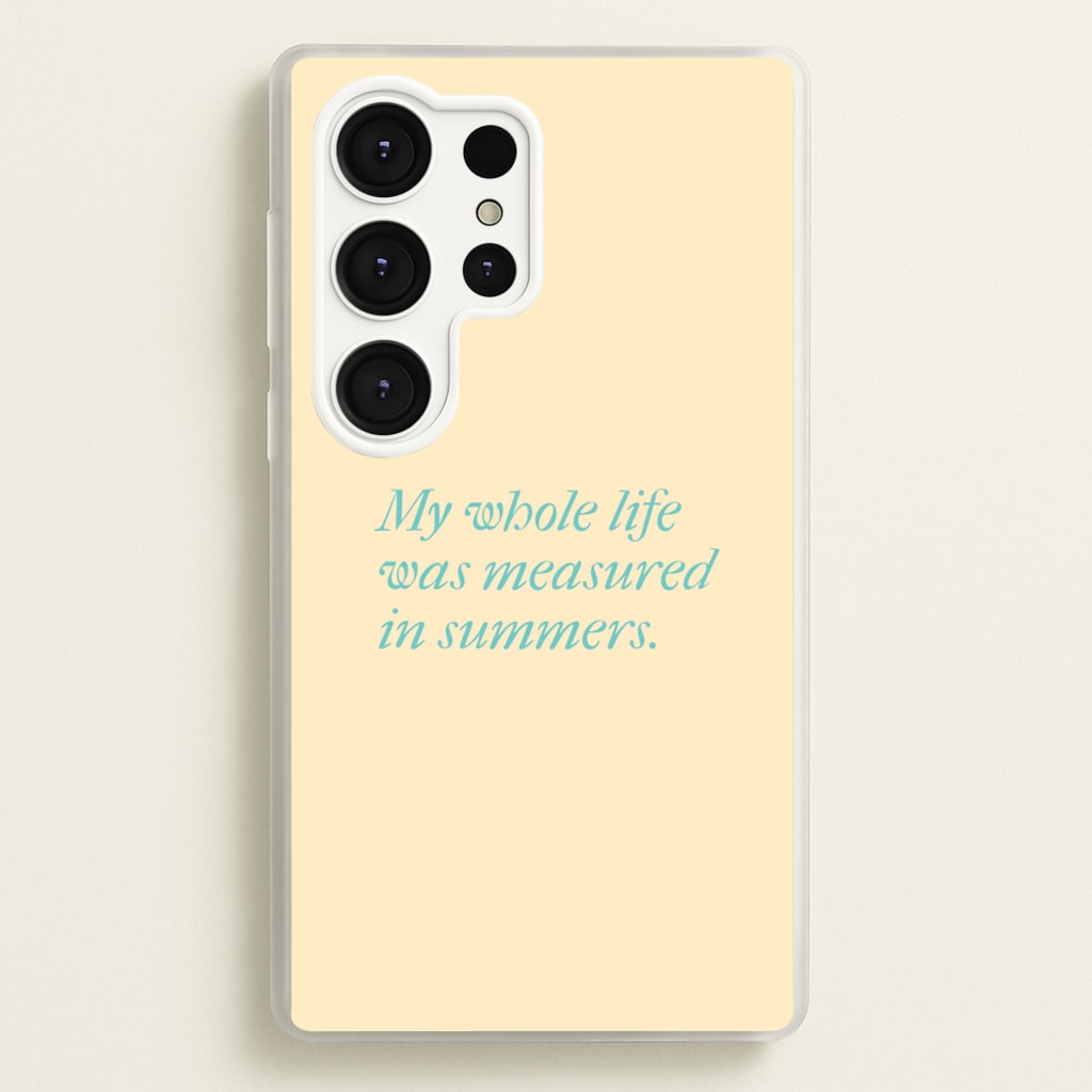Measured In Summers  - The Summer I Turned Pretty Phone Case for Galaxy S25 Ultra
