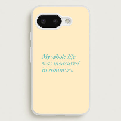 Measured In Summers  - The Summer I Turned Pretty Phone Case for Google Pixel 9a