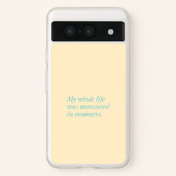 Measured In Summers  - The Summer I Turned Pretty Phone Case for Google Pixel 8