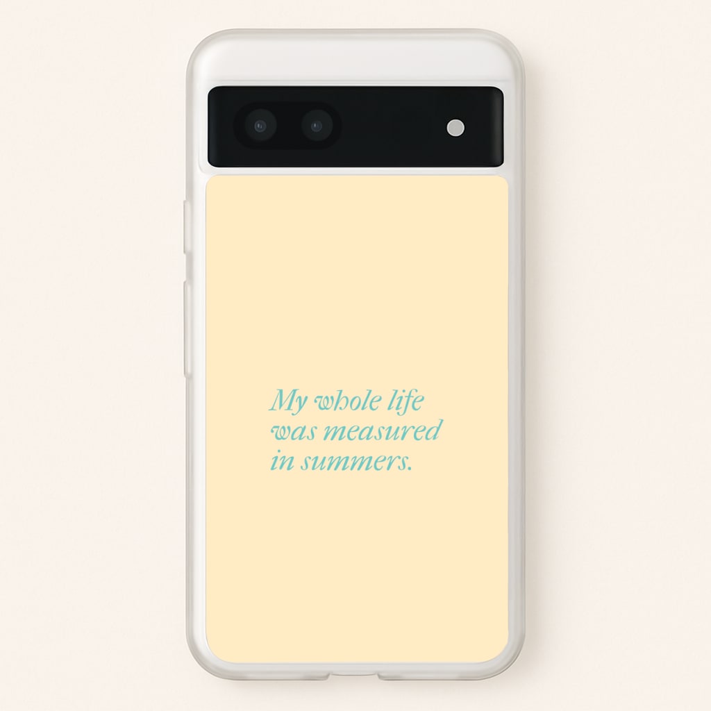 Measured In Summers  - The Summer I Turned Pretty Phone Case for Google Pixel 7a
