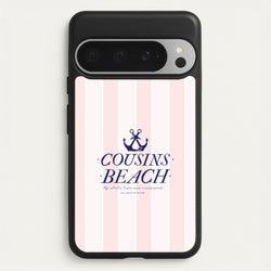Stripes Cousin Beach  - The Summer I Turned Pretty Phone Case for Google Pixel 9 Pro XL
