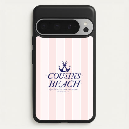 Stripes Cousin Beach  - The Summer I Turned Pretty Phone Case for Google Pixel 9 Pro XL
