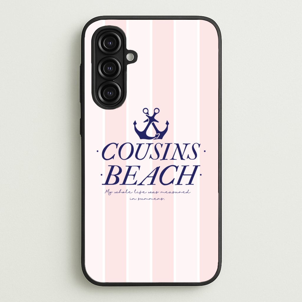 Stripes Cousin Beach  - The Summer I Turned Pretty Phone Case for Galaxy A16