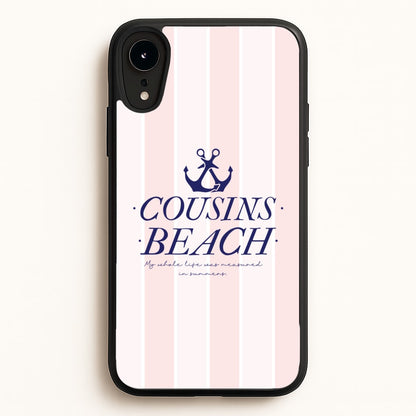Stripes Cousin Beach  - The Summer I Turned Pretty Phone Case for iPhone XR