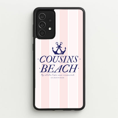 Stripes Cousin Beach  - The Summer I Turned Pretty Phone Case for Galaxy A52 / A52s