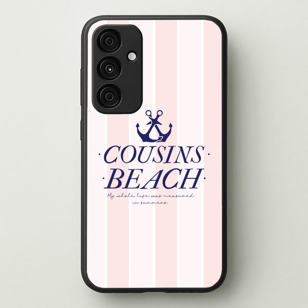 Stripes Cousin Beach  - The Summer I Turned Pretty Phone Case for Galaxy A55