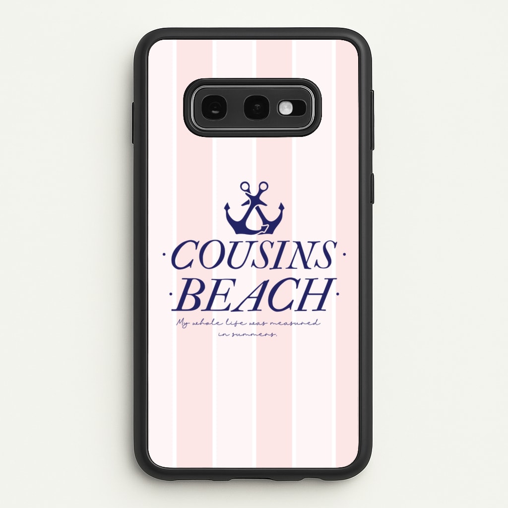Stripes Cousin Beach  - The Summer I Turned Pretty Phone Case for Galaxy S10e