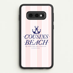 Stripes Cousin Beach  - The Summer I Turned Pretty Phone Case for Galaxy S10e