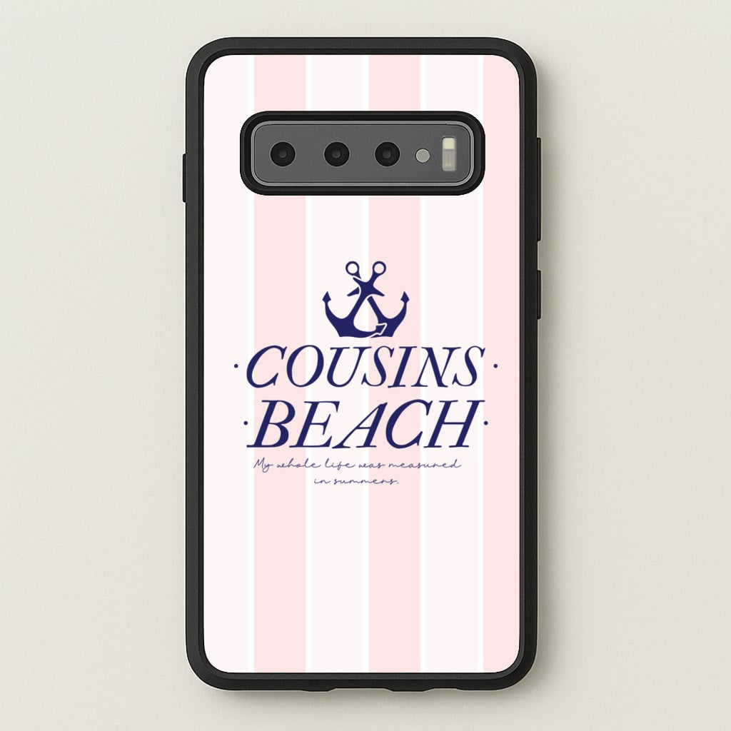 Stripes Cousin Beach  - The Summer I Turned Pretty Phone Case for Galaxy S10 Plus