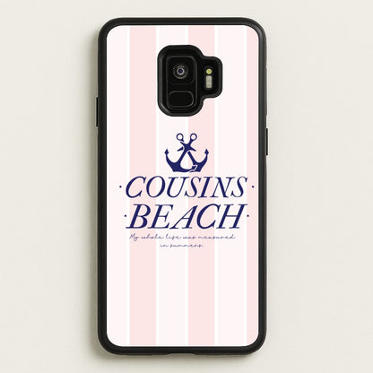 Stripes Cousin Beach  - The Summer I Turned Pretty Phone Case for Galaxy S9