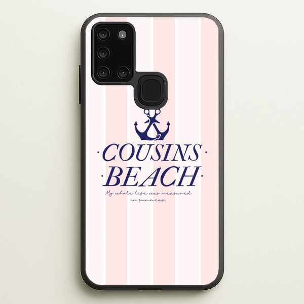 Stripes Cousin Beach  - The Summer I Turned Pretty Phone Case for Galaxy A21s