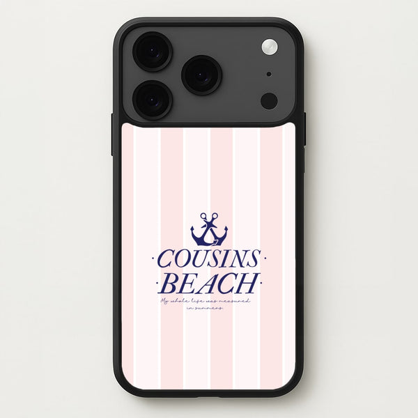 Stripes Cousin Beach Phone Case for iPhone 17 Pro Max