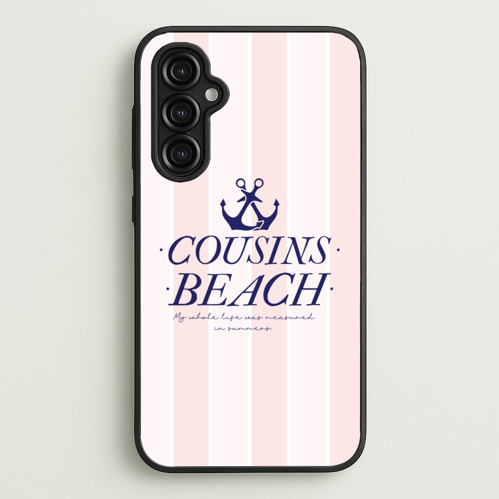 Stripes Cousin Beach  - The Summer I Turned Pretty Phone Case for Galaxy A14