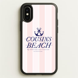 Stripes Cousin Beach  - The Summer I Turned Pretty Phone Case for iPhone X / XS