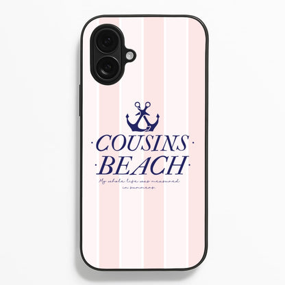 Stripes Cousin Beach  - The Summer I Turned Pretty Phone Case for iPhone 16 Plus