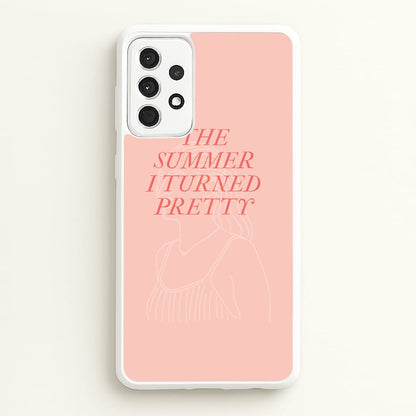TSITP Belly Outline  - The Summer I Turned Pretty Phone Case for Galaxy A52 / A52s