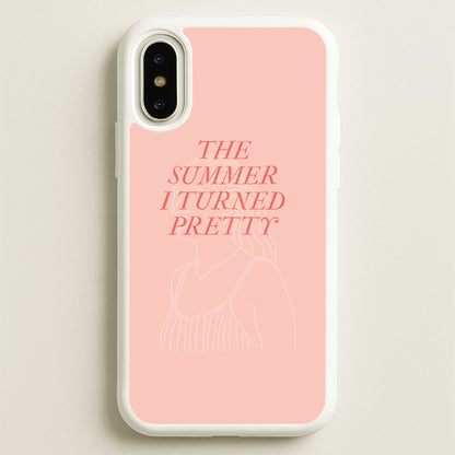 TSITP Belly Outline  - The Summer I Turned Pretty Phone Case for iPhone X / XS