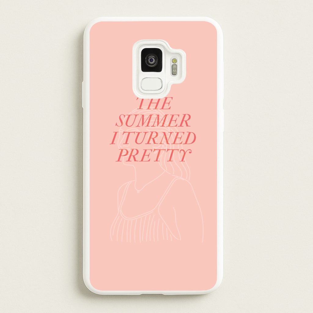 TSITP Belly Outline  - The Summer I Turned Pretty Phone Case for Galaxy S9