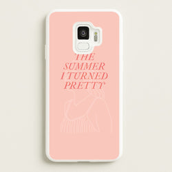TSITP Belly Outline  - The Summer I Turned Pretty Phone Case for Galaxy S9