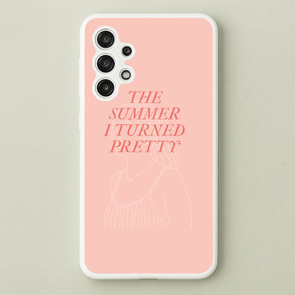 TSITP Belly Outline  - The Summer I Turned Pretty Phone Case for Galaxy A13