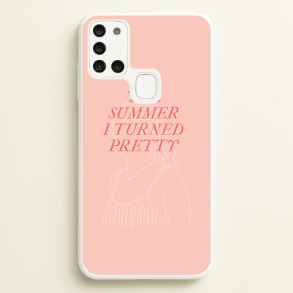 TSITP Belly Outline  - The Summer I Turned Pretty Phone Case for Galaxy A21s