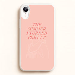 TSITP Belly Outline  - The Summer I Turned Pretty Phone Case for iPhone XR