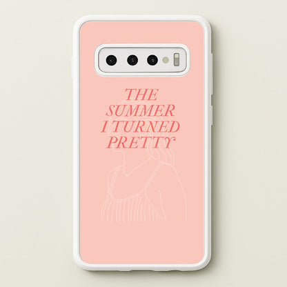 TSITP Belly Outline  - The Summer I Turned Pretty Phone Case for Galaxy S10