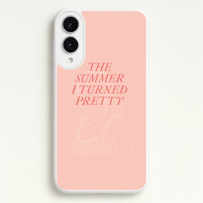 TSITP Belly Outline  - The Summer I Turned Pretty Phone Case for Galaxy S25 Edge