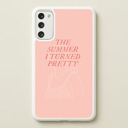 TSITP Belly Outline  - The Summer I Turned Pretty Phone Case for Galaxy S20