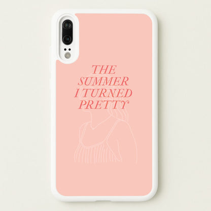 TSITP Belly Outline  - The Summer I Turned Pretty Phone Case for Huawei P20