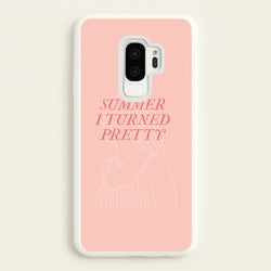 TSITP Belly Outline  - The Summer I Turned Pretty Phone Case for Galaxy S9 Plus