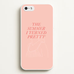 TSITP Belly Outline  - The Summer I Turned Pretty Phone Case for iPhone 5 / 5s / SE 2016