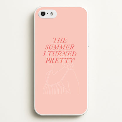 TSITP Belly Outline  - The Summer I Turned Pretty Phone Case for iPhone 5 / 5s / SE 2016